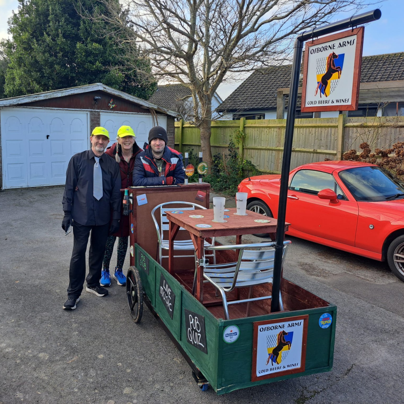 Pram Race just started